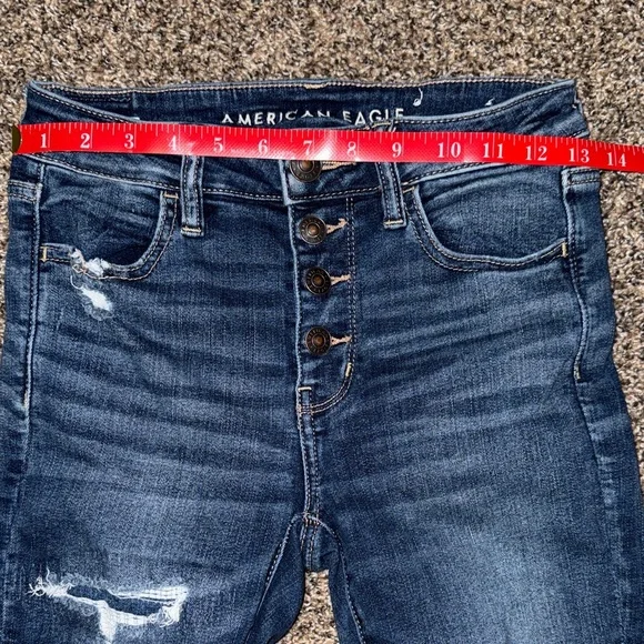 American Eagle Hi-Rise Jegging size 4R - Picture 13 of 14